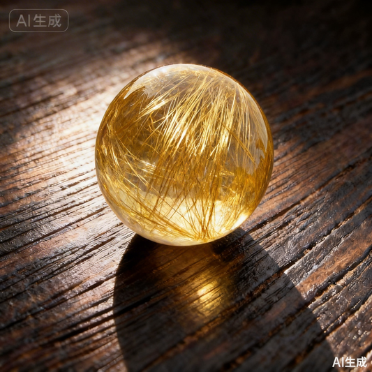 Golden Rutilated Quartz